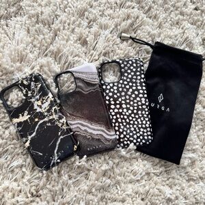 BURGA Black and White Phone Case Set